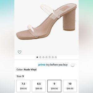 Dolce Vita Noles Vinyl sandals